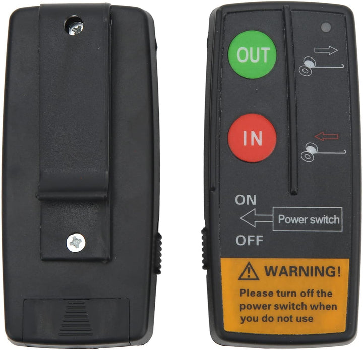BOROCO Wireless Elektrische Seilwinde Motorwinde Controller, 75 Fuss Reichweite 12 V 24 V hohe Empfi