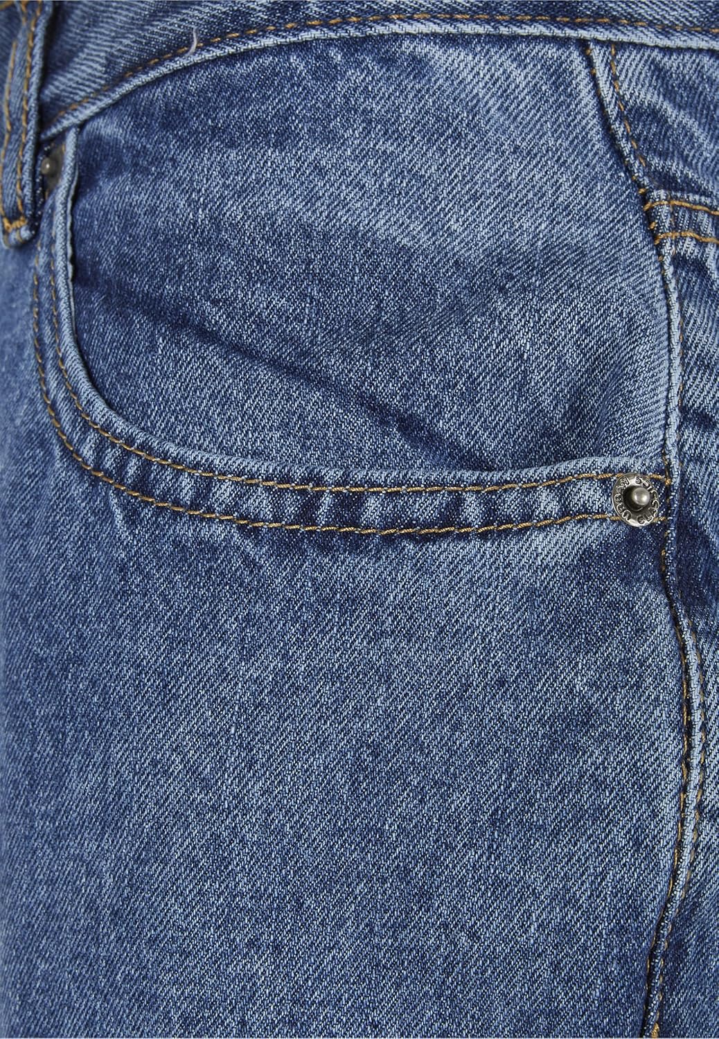 Urban Classics Herren Jeans mit tiefem Schritt 90's Baggy Pants weit geschnitten, mit Gürtelschlaufe