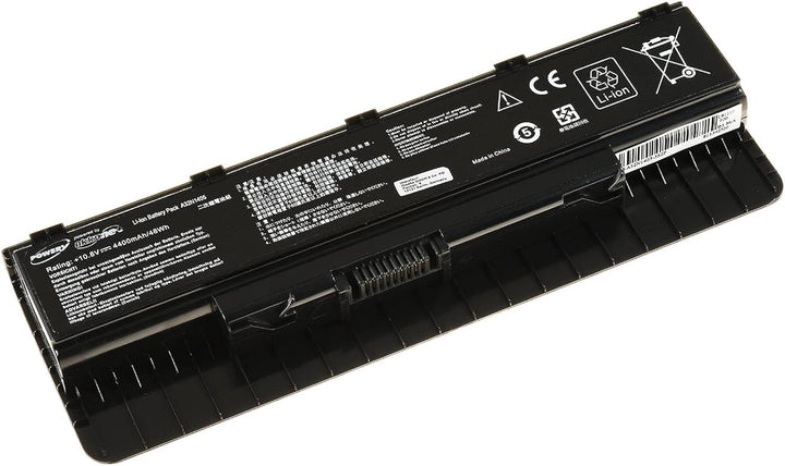 akku-net Standardakku für Laptop Asus N751JK, 10,8V, Li-Ion