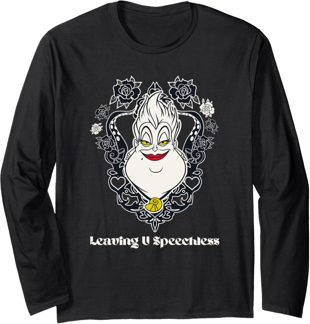Disney Villains Valentine's Day Ursula, Leaving U Speechless Langarmshirt