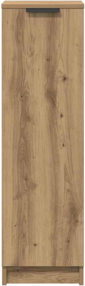 vidaXL Schuhschrank Artisan-Eiche 29,5x35x100,5 cm Holzwerkstoff, Schuhe Aufbewahrung, Schuhregal, S