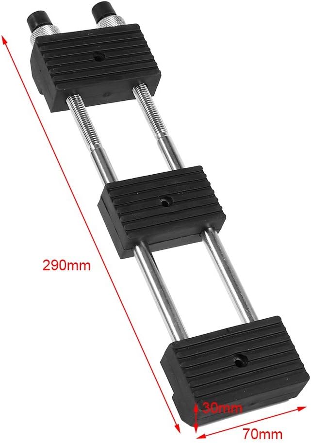 Wetzsteinhalter Sink Bridge Shapton Glass Stone Holder Black Chrome Plated Iron Silicone Professiona