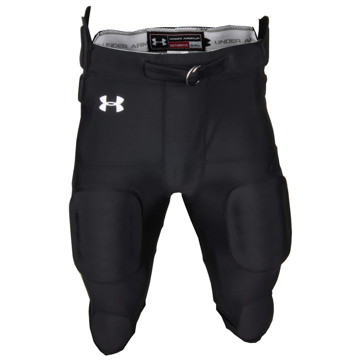 Under Armour 7 Pad All in one Integrated Pant, Footballhose S Schwarz, M