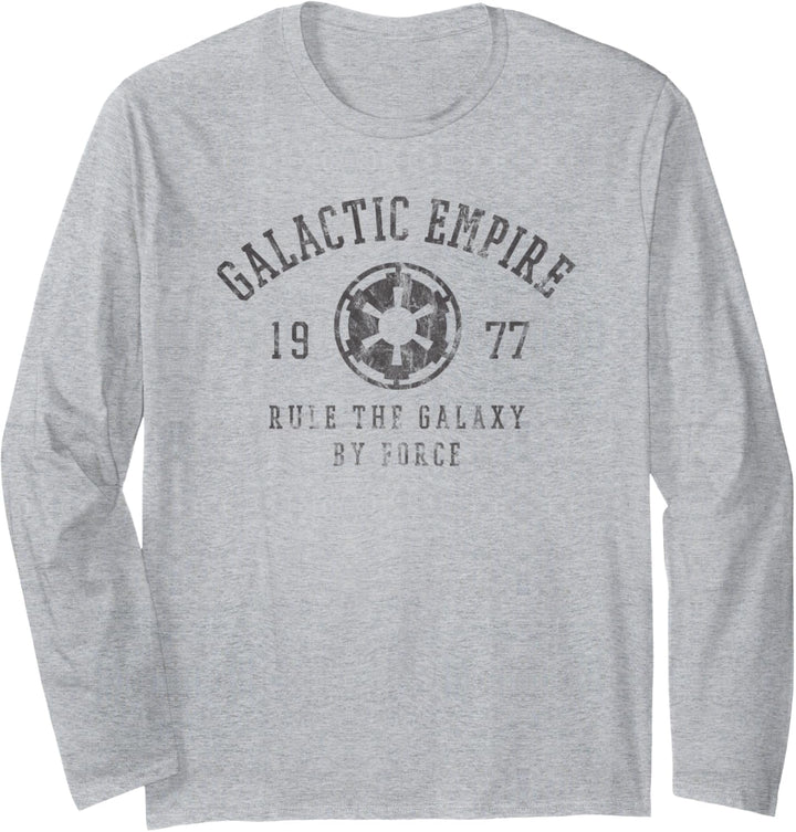 Star Wars Galactic Empire Rule The Galaxy Black Langarmshirt