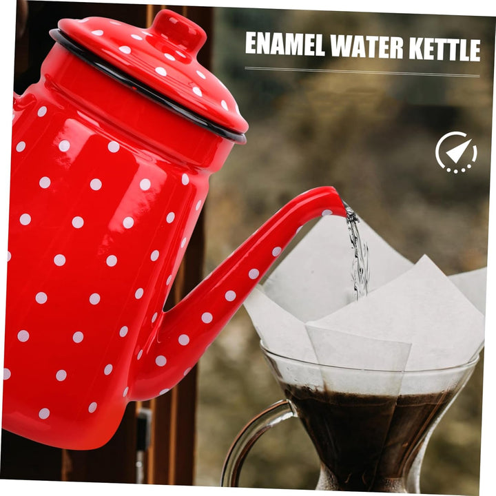 TOPBATHY Topf Aus Emaille Kessel Übergie?en. Emaillierter Wasserkocher. Heizung Teakettle. Teekannen