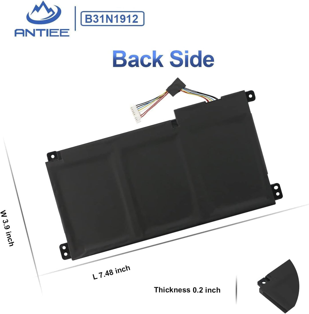 ANTIEE B31N1912 C31N1912Akku Kompatibel mit ASUS VivoBook Go 14 15 E410KA E410MA E510KA E510MA L410M
