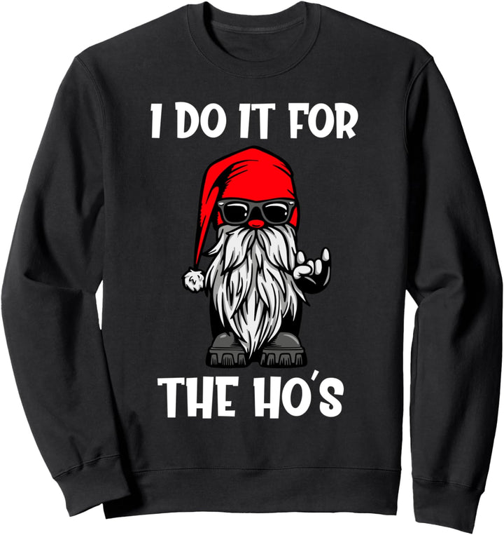Lustiger Spruch Weihnachten Weihnachtsmotiv Weihnachtsmann Sweatshirt