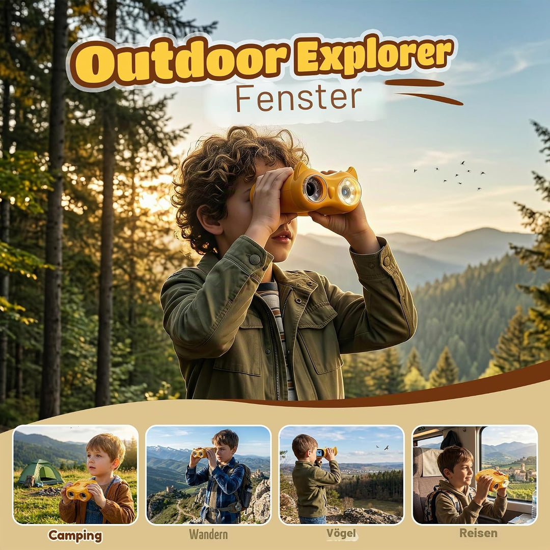 1000X Digital Mikroskop für Kinder Pocket: 2-in-1 Lupe und Teleskop - Geschenk für Jungen Mädchen ab