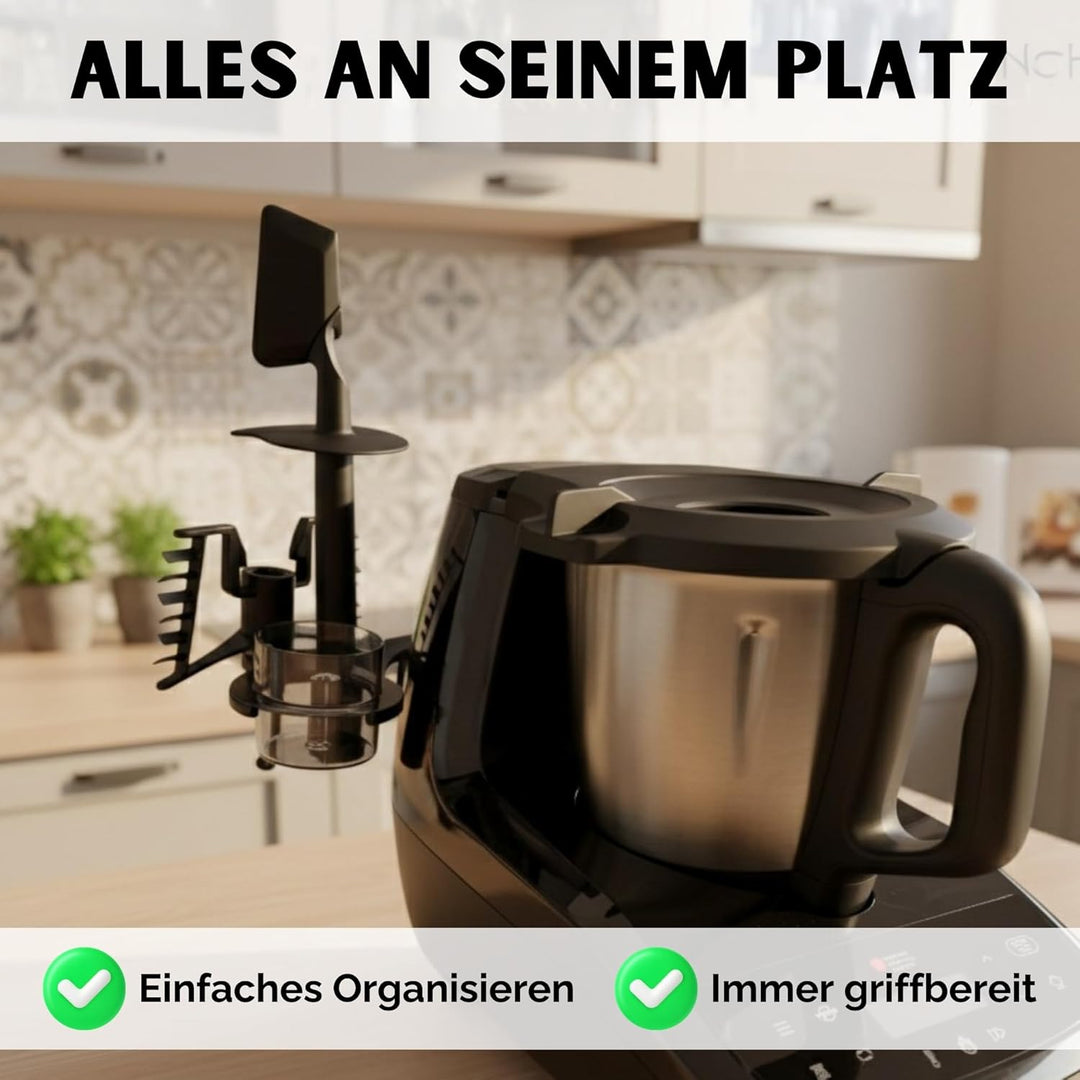 passend für Monsieur Cuisine COMPACT Zubehör Halterung Spatel Schmetterling Befestigung Montage am G