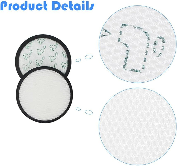 2 Sätze RO7681 Filter für Rowenta Silence Force Cyclonic Staubsauger 4AAAA Modelle,RO7612EA RO7643EA
