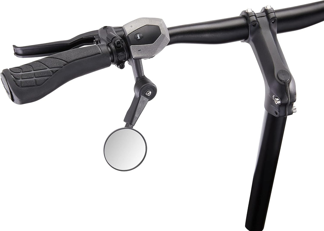 Krampe KF Mini Typ B | kleiner einklappbarer Fahrradspiegel | links und rechts montierbar | für alle