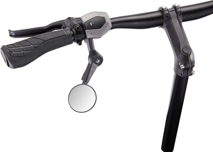 Krampe KF Mini Typ B | kleiner einklappbarer Fahrradspiegel | links und rechts montierbar | für alle
