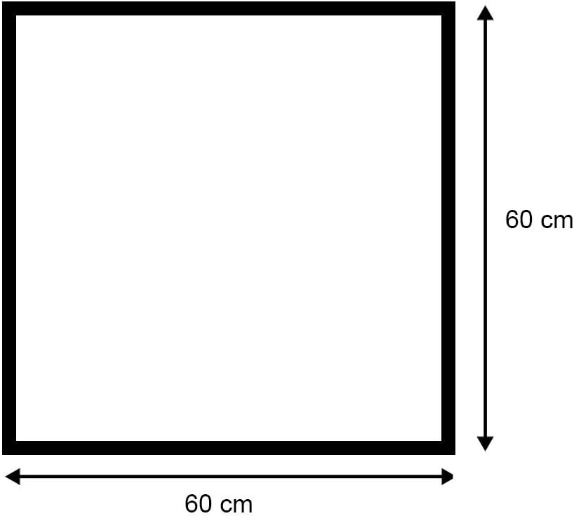 Feeby. Wandbild - 1 Teilig - 60x60 cm, Leinwand Bild Leinwandbilder Bilder Wandbilder Kunstdruck, TR