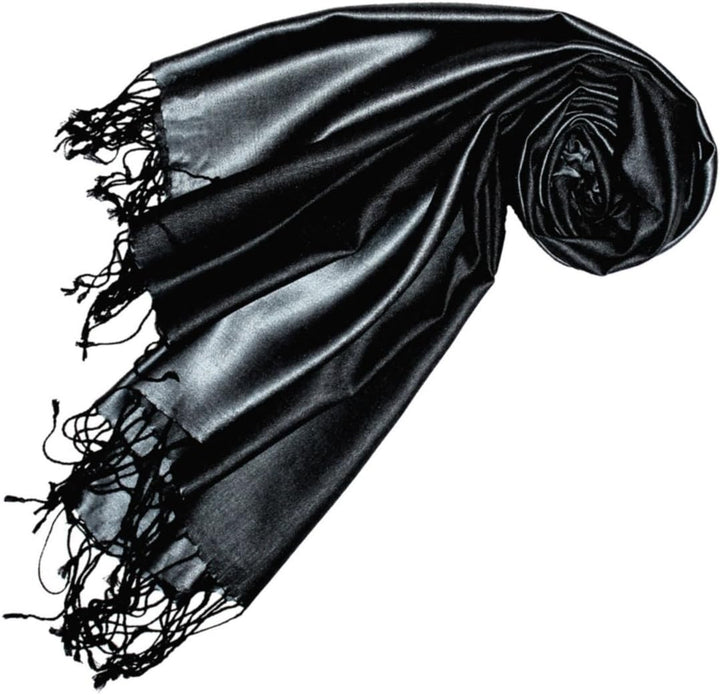 Lorenzo Cana Herren Wendeschal 70% Seide 30% Viskose Schaltuch 70 cm x 190 cm zweifarbig Schal Stola