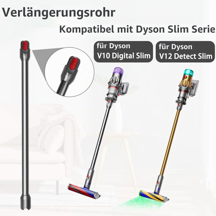 Verlängerungsrohr für Dyson V12 Detect Slim Stabstaubsauger, Ersatz Teleskoprohr Schnellspanner Verl