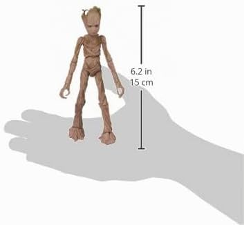 Hasbro Marvel Legends Thor: Love and Thunder 15 cm grosse Groot Action-Figur, 4 Accessoires, 1 Build