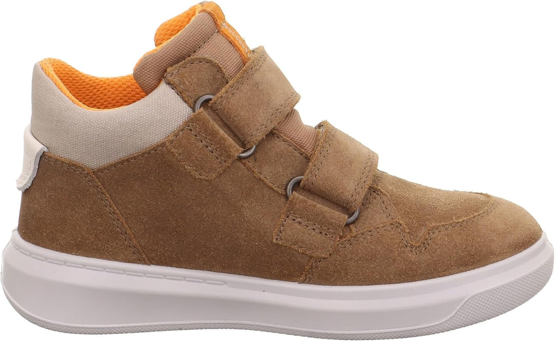 Superfit Jungen Cosmo Leicht Gefütterte Gore-tex Sneaker 27 EU Weit Braun Beige 3020, 27 EU Weit Bra