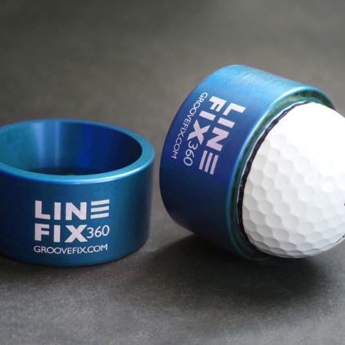 GrooveFix LineFix360 - Ball line Marker Blau, Blau