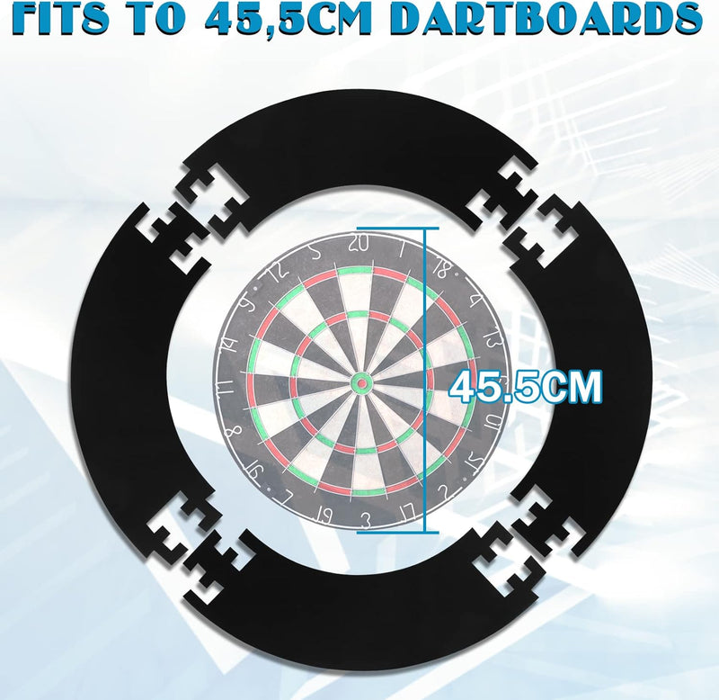 WIN.MAX Dart Catchring Surround Auffangring Dart Backboard Auffangring Rund Dart Surround Eva Dartsc