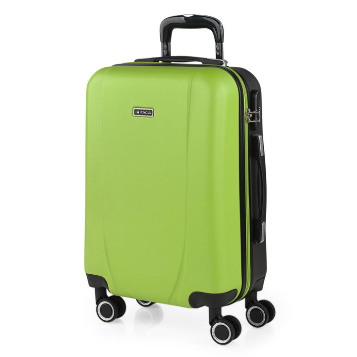 ITACA - Trolley Handgepäck Cabin Trolley Koffer Reisekoffer Hartschalenkoffer mit Zahlenschloss - Ka