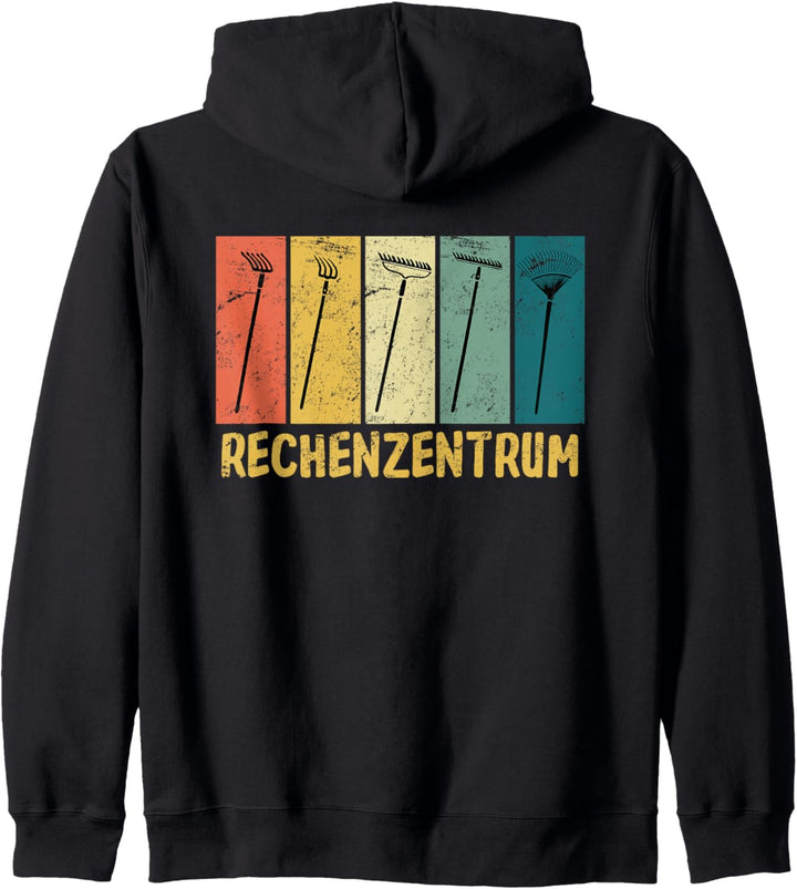 Rechenzentrum Garten Rechen Gärtner Gartenarbeit IT Coder Kapuzenjacke