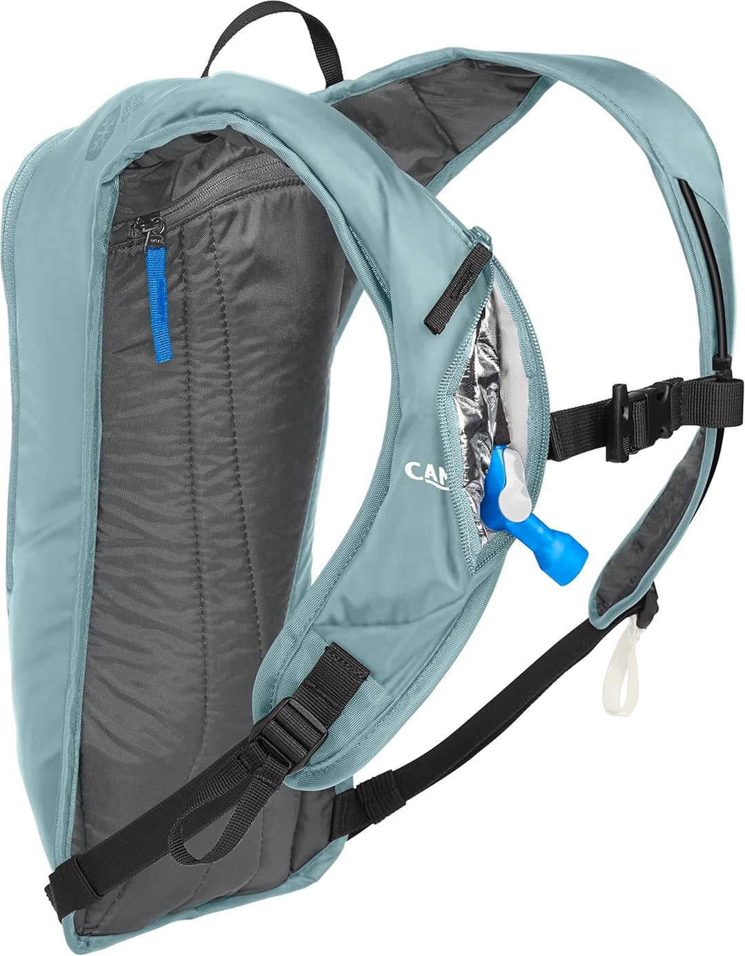 CAMELBAK Unisex-Adult Zoid Winter Trinkrucksack 3l mit 2l Reservoir 3L Blauer/Schwarzer Nebel, 3L Bl