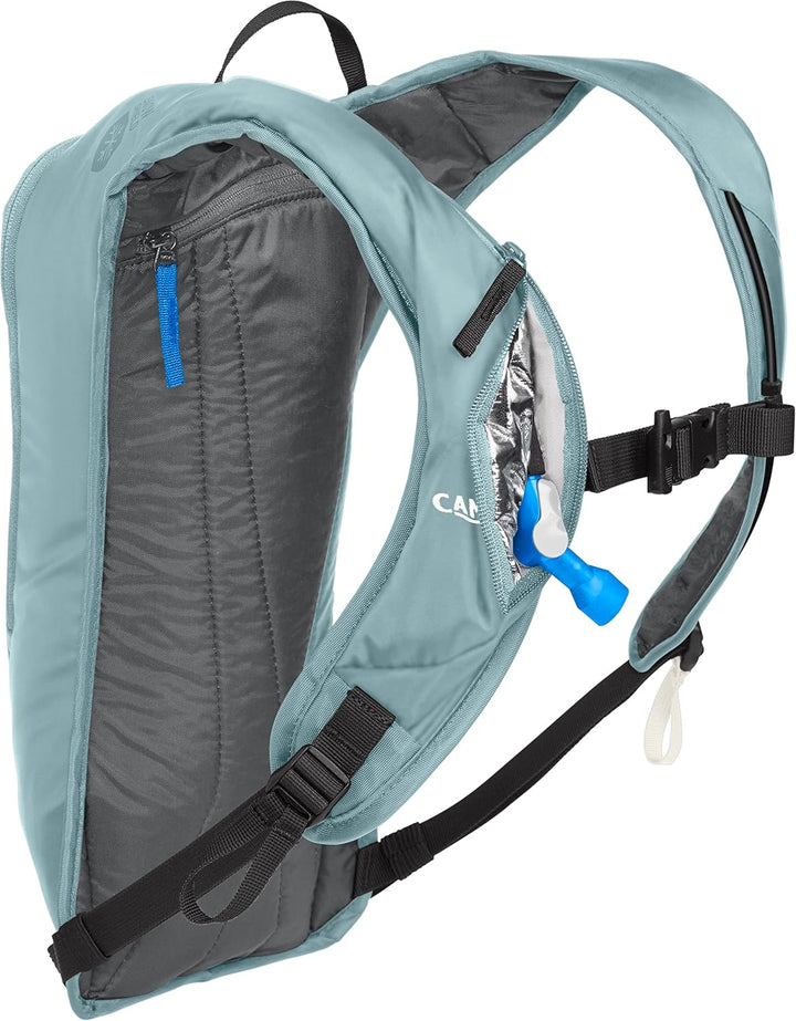 CAMELBAK Unisex-Adult Zoid Winter Trinkrucksack 3l mit 2l Reservoir 3L Blauer/Schwarzer Nebel, 3L Bl