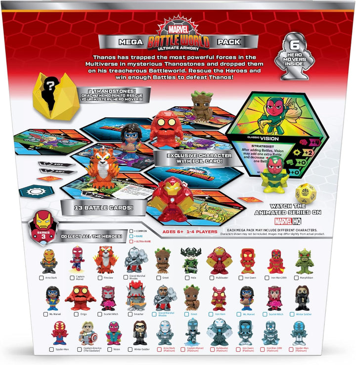 Funko Marvel Battleworld - S3 Mega Pack - Vision (Classic), Einheitsgrösse (60503)