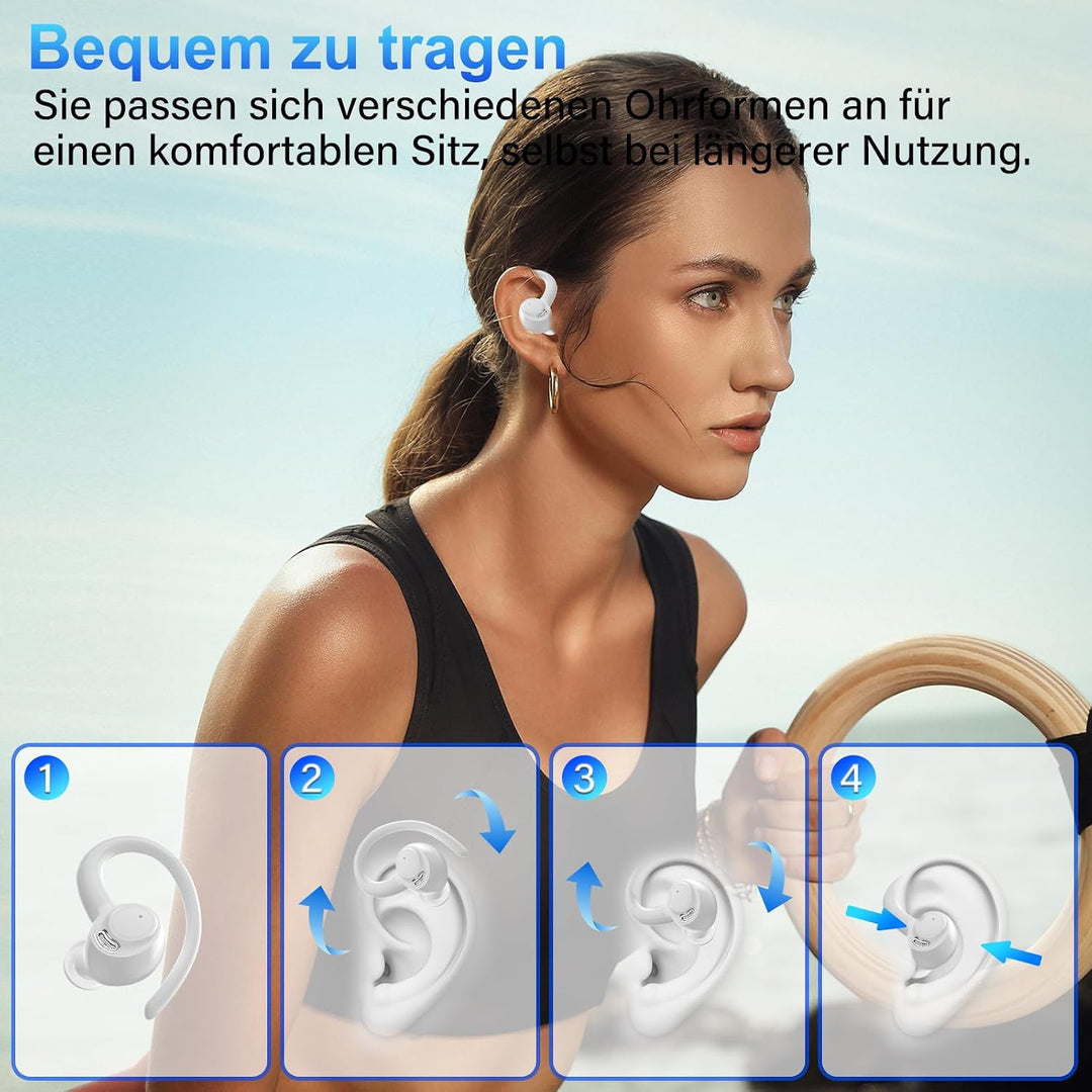 AI Kopfhörer Übersetzer, 3-in-1 Bluetooth 5.4 Echtzeit Sprachübersetzungs Kopfhörer, 164 Sprachen mi