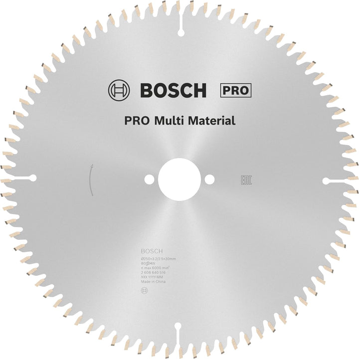 Bosch Accessories Bosch Professional 1x Kreissägeblatt Multi Material (für Multimaterial, Sägeblatt