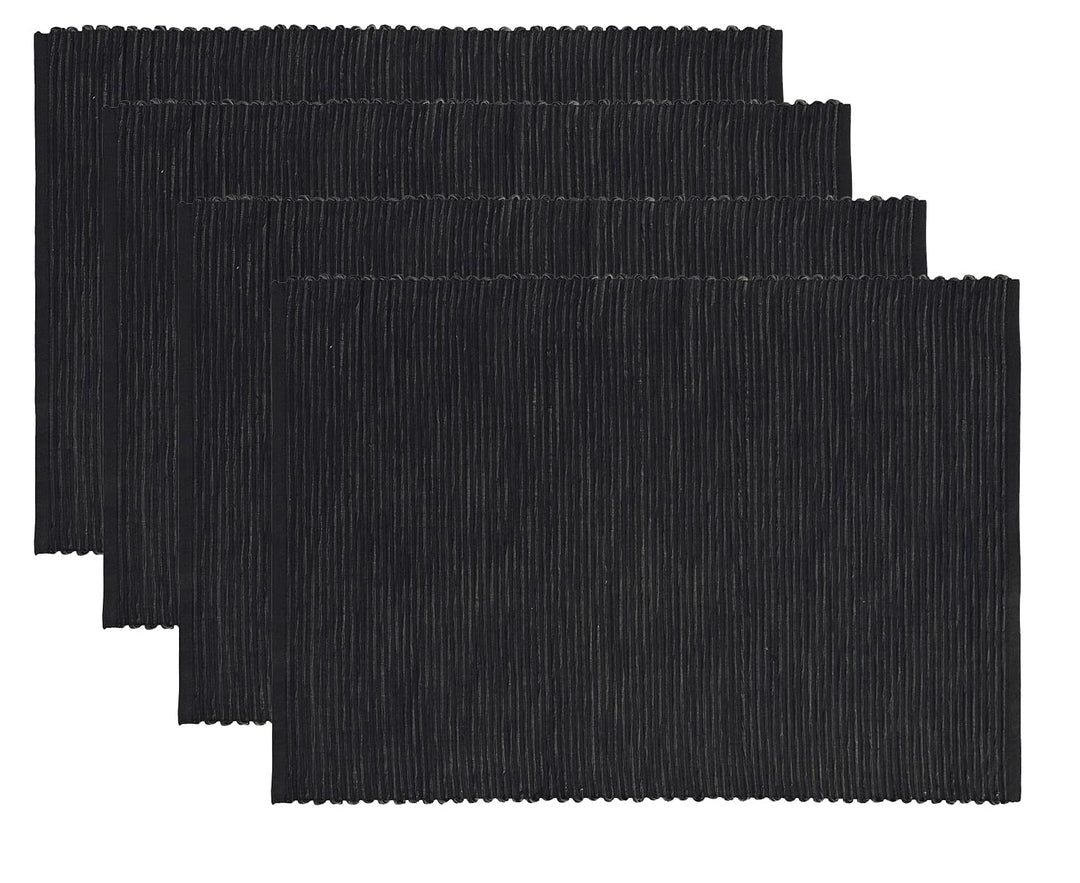 Sander 4-er Set Tischset Breeze, 35x50 cm, Farbe 34- Grafit, 34- Grafit