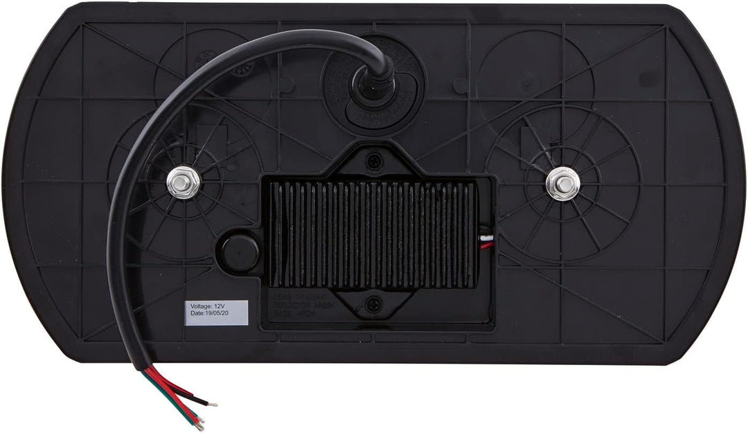 HELLA - Heckleuchte - Valuefit - LED - 12V - Anbau/geschraubt - Lichtscheibenfarbe: mehrfarbig - Ste