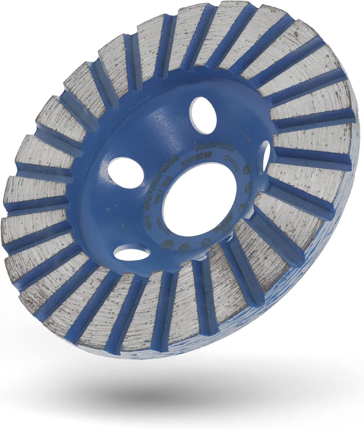 PRODIAMANT Fächerschleifer Diamantschleiftopf 100 mm x 22,2 mm - Profiqualität für Beton, Naturstein