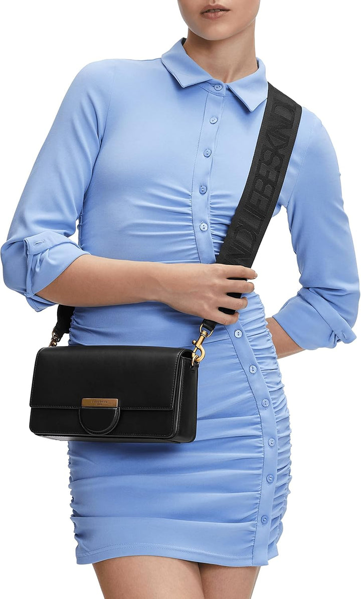 Liebeskind Damen Logo Webbing Strap Shoulder Straps Long Einheitsgrösse (HxBxT 0cm x 140cm x 6cm) Bl