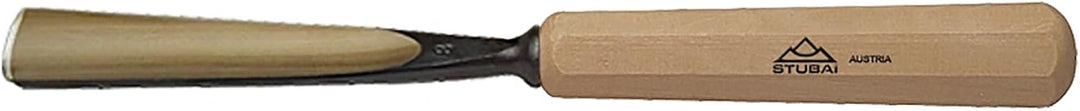 STUBAI Schnitzersatzset Kerbschnitzmesser Set Serie 52, 6-teilig - Balleisen 5 mm & 10 mm + Hohleise