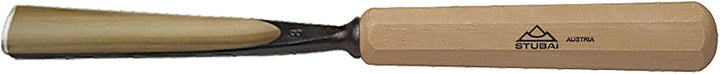 STUBAI Schnitzersatzset Kerbschnitzmesser Set Serie 52, 6-teilig - Balleisen 5 mm & 10 mm + Hohleise