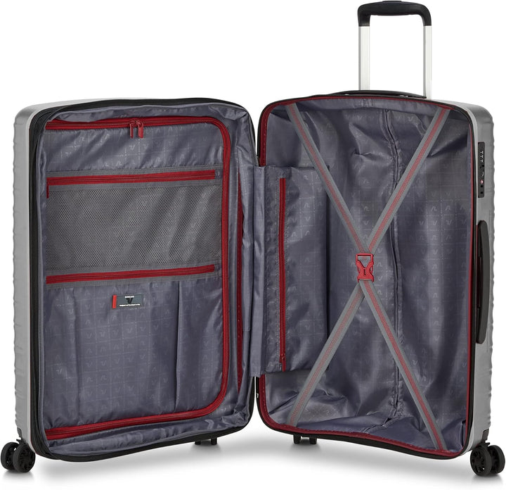 RONCATO Wave - 4-Rollen-Trolley M 65 cm erw. Champagne Champagner, Champagner