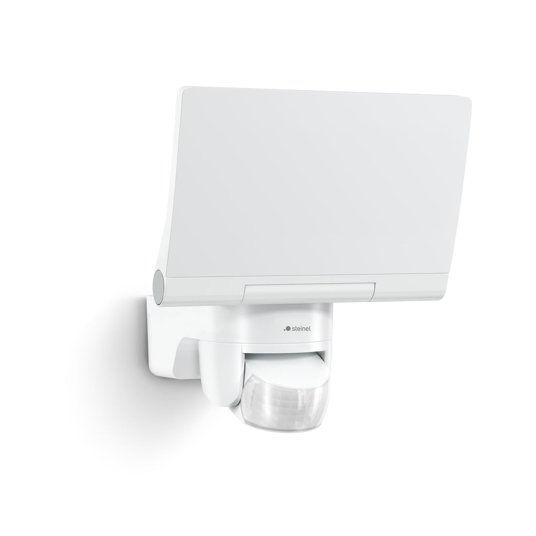 Steinel LED-Strahler XLED Home 2 S weiss, Flutlicht, voll schwenkbar, 13,7 W, 180° Mit Bewegungsmeld
