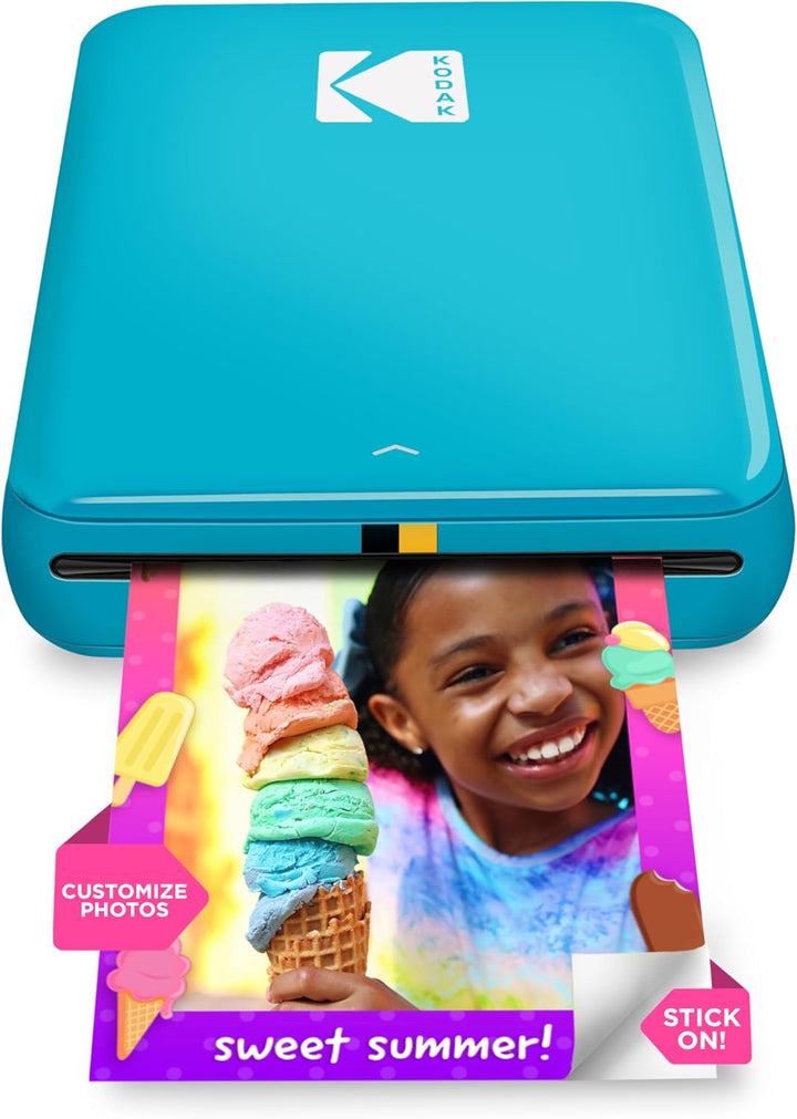 KODAK Step Instant Fotodrucker mit Bluetooth/NFC, ZINK-Technologie und KODAK App für iOS und Android