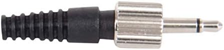 PROEL EIKON HCM25SE Mini-Kondensatormikrofon mit Mini-Klinkenstecker 3,5 mm Mono, Schwarz