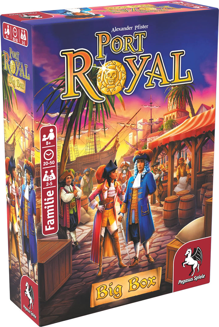 Pegasus Spiele 18148G - Port Royal Big Box, Keine Single, Single