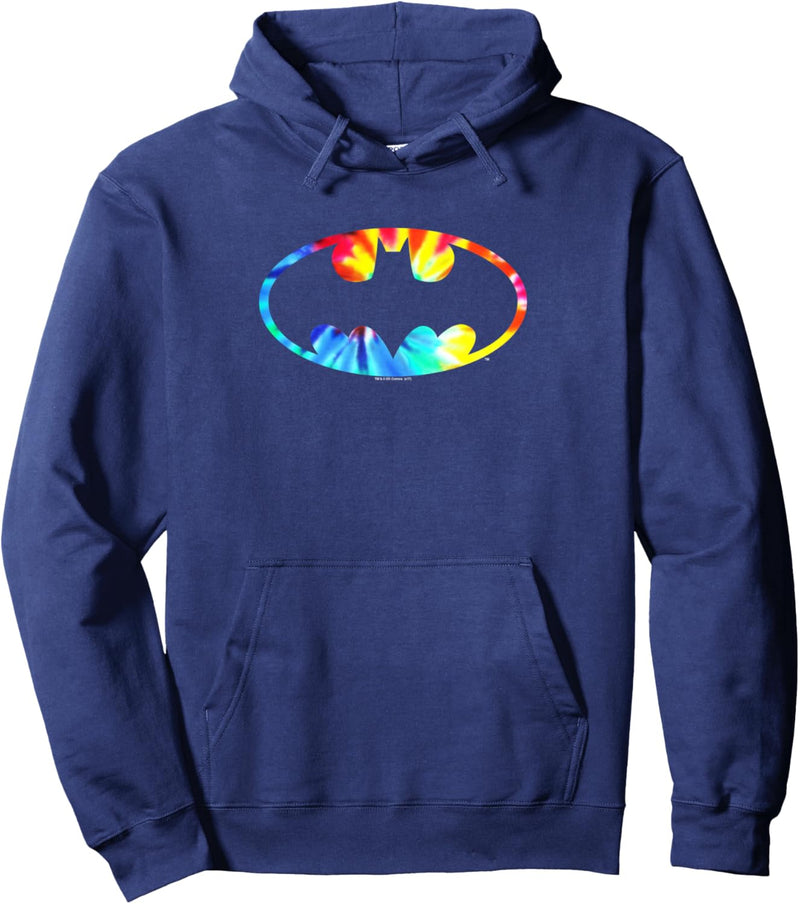 Batman Tie Dye Logo Pullover Hoodie