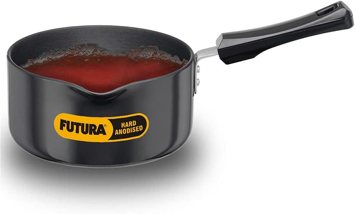 Hawkins Futura Cookware Hard Anodised Ezee Pour Saucepan 2 Litre