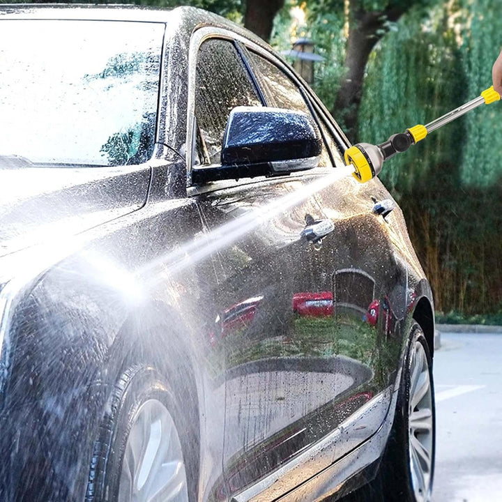 Water Wand, Water Nozzle, Portable Long Pole Design Ensures Adjustable, Powerful Spray, Durable Cons