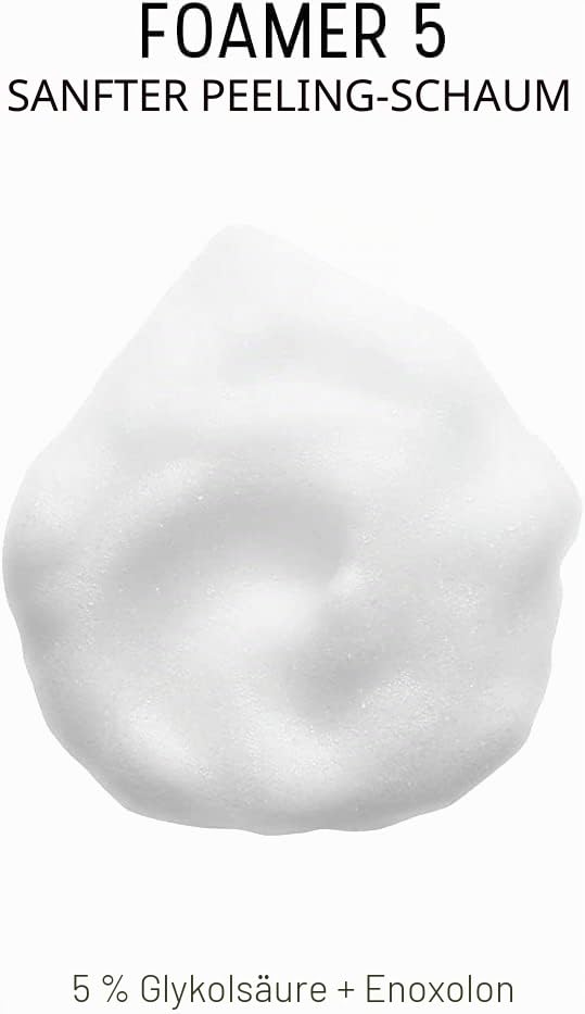 Dermaceutic Foamer 5 - Milder Reinigungsschaum - Aufhellende Gesichtsreinigung - Peelingschaum für e