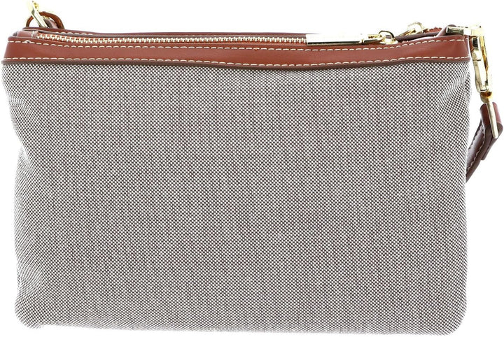 U.S. POLO ASSN. Victoria Double Zip Crossbody Bag Brown