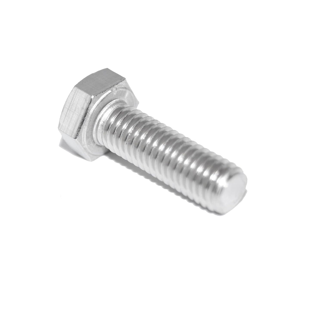 Sechskantschrauben M6X170 6 Stück DIN 933 A2 Edelstahl rostfrei, Maschinenschraube mit Vollgewinde,