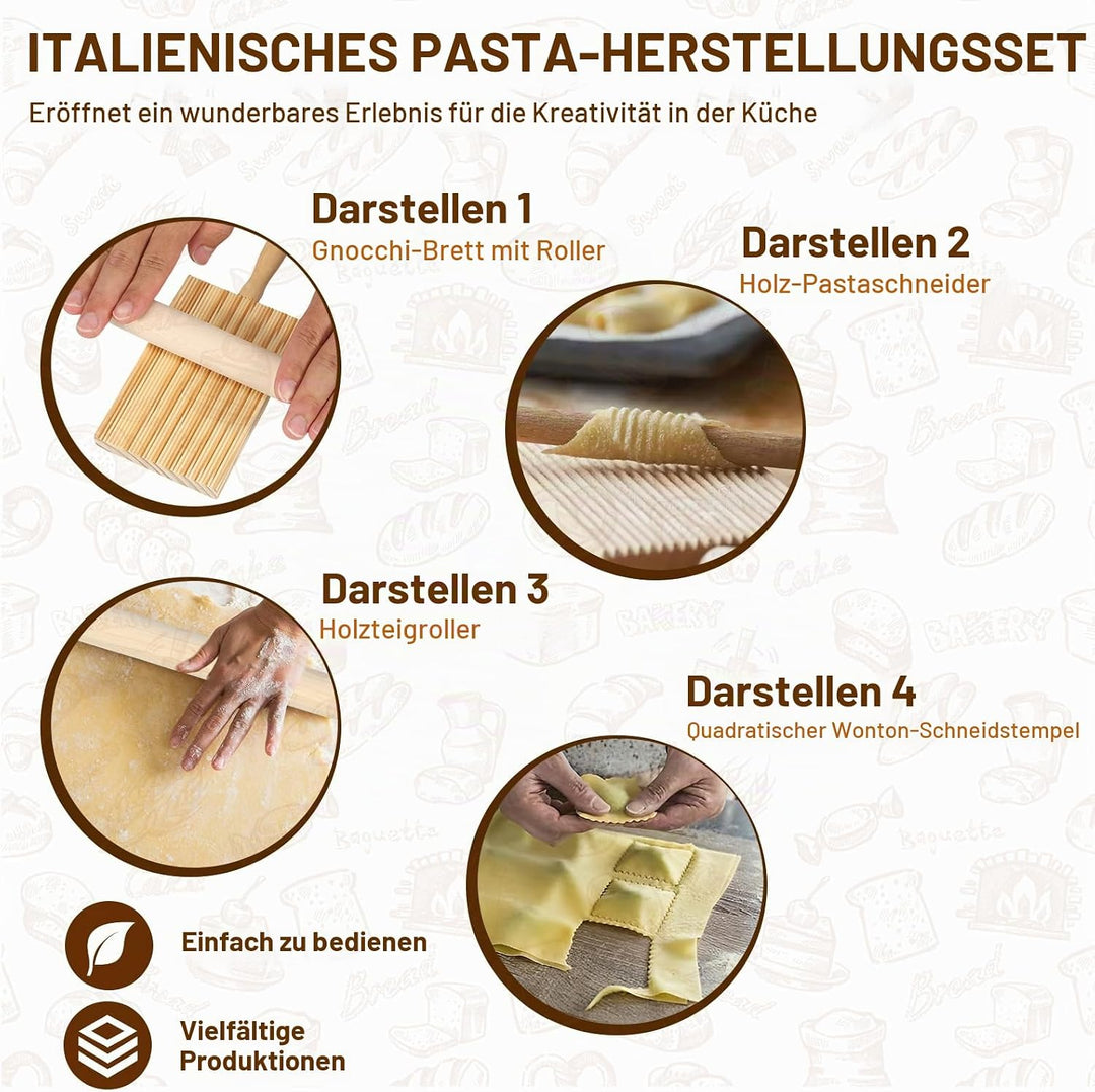 11 Stück Nudelschneider,Dumpling Maker,Gyoza Maker,Ravioli Roller,Pasta Roller,Pasta Schneider für S