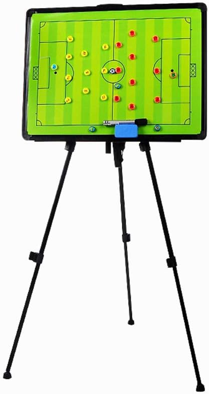 RoseFlower Trainer Taktiktafel Fussball, Profi Faltbares Fussball Taktikmappe Soccer Taktikboard Foo