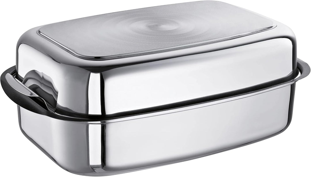 Schulte-Ufer 67061-36 Allzweck-Bräter Easy, 36 x 25 cm, 6,00 l, Edelstahl, 36 cm